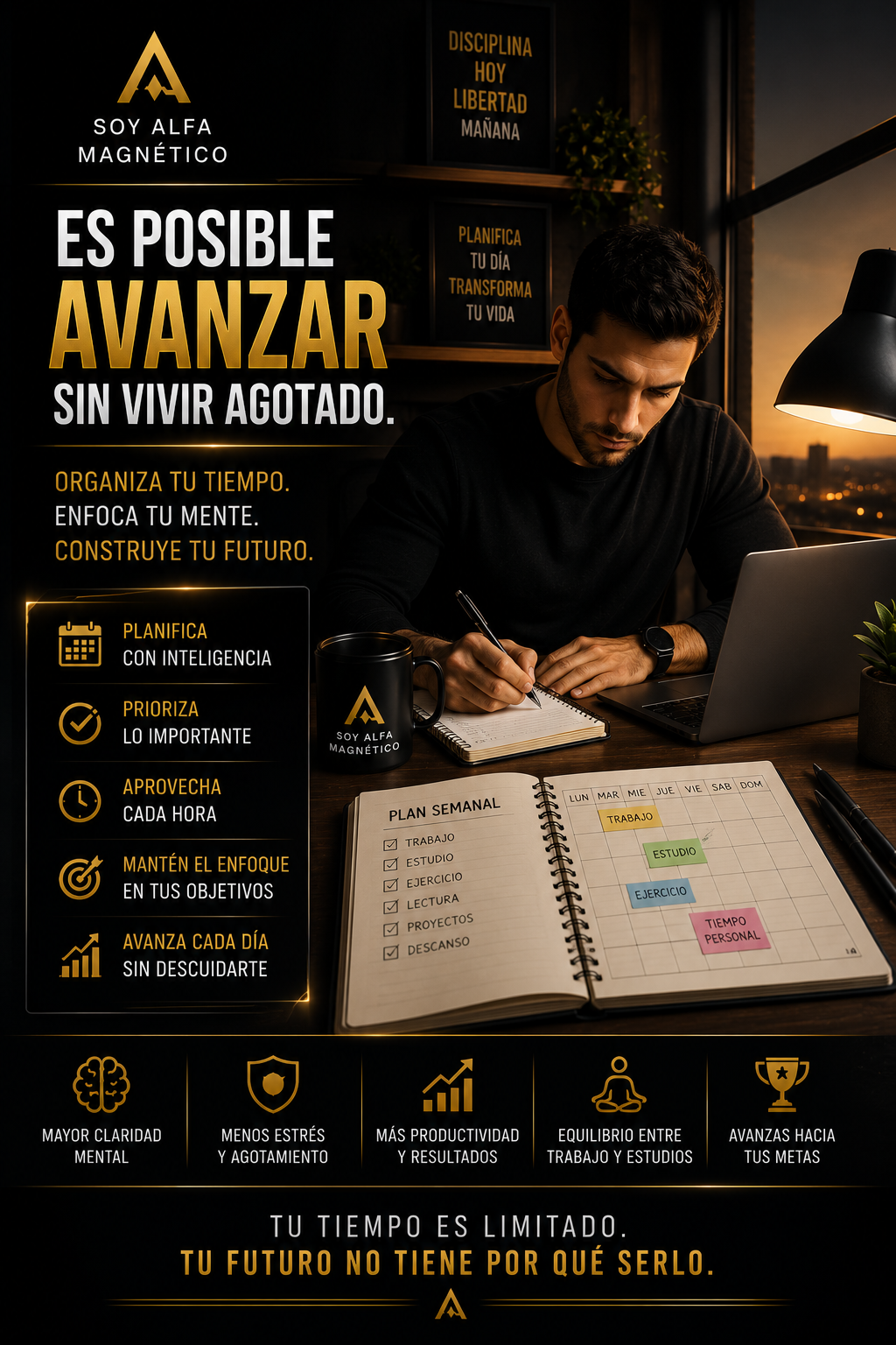 Ebook Equilibrar Trabajo y Estudios – Guía PDF 18 Módulos