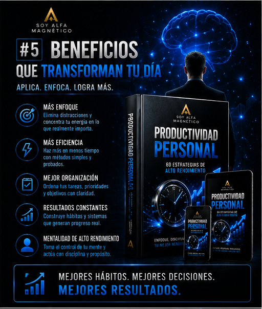 Productividad Personal | 60 Estrategias de Alto Rendimiento