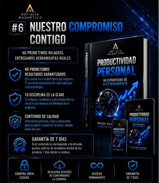 Productividad Personal | 60 Estrategias de Alto Rendimiento